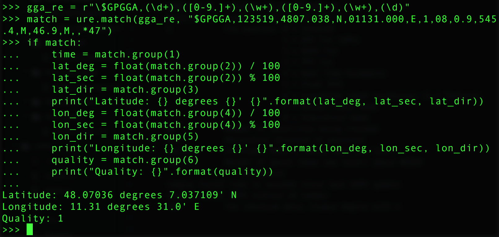 Explore The Standard Library: Regular Expressions