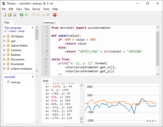 Thonny. Thonny ide. Thonny Python. Thonny-3.3.3.