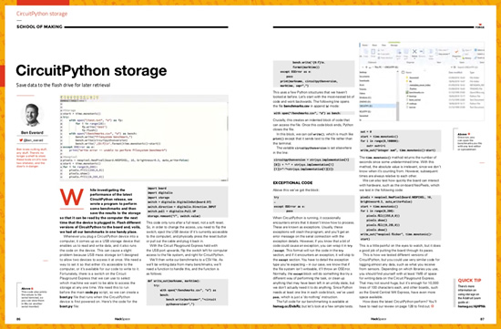 CircuitPython storage