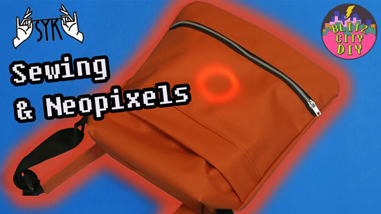 Adding Neopixels to a Backpack Kit