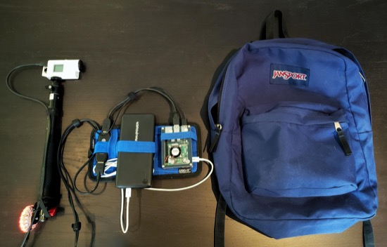 Streaming backpack