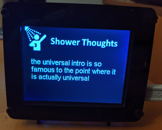 Shower Thoughts