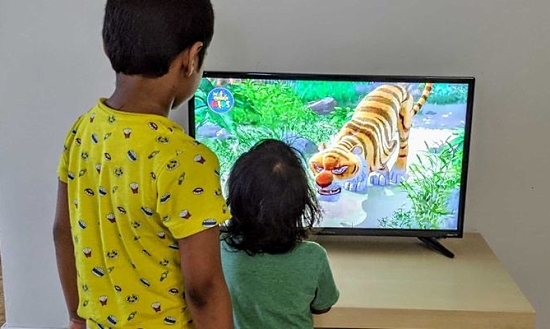 Kid's Eye Safe Smart TV