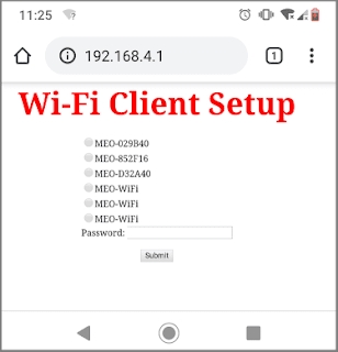 ESP32 WiFi Manager