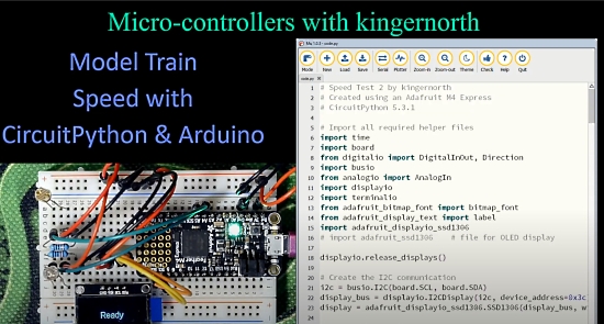 Model Train Speed with CircuitPython