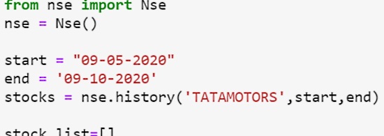 Stock Market and Python
