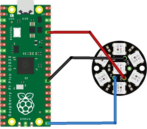 Pico NeoPixels in MicroPython