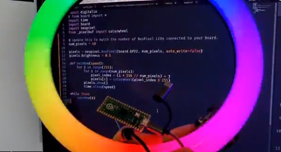 Hacking RGB "beauty" ring lights