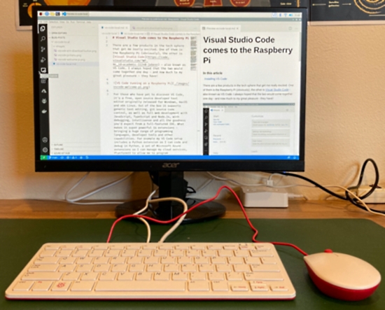 Visual Studio Code comes to Raspberry Pi