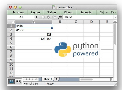 A Python module for creating Excel XLSX files