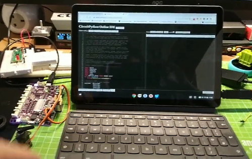 Chromebook with Raspberry Pi Pico Redux