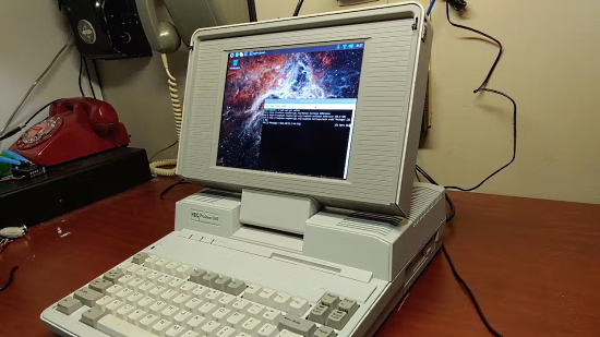 Vintage NEC ProSpeed 286 Computer Revived with Raspberry Pi