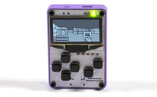 RP2040 Stamp Handheld Console