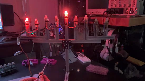 Hannukah with a CircuitPython Menorah