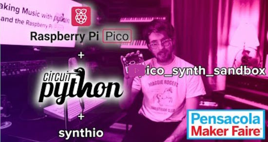 Making Music with CircuitPython and the Raspberry Pi Pico