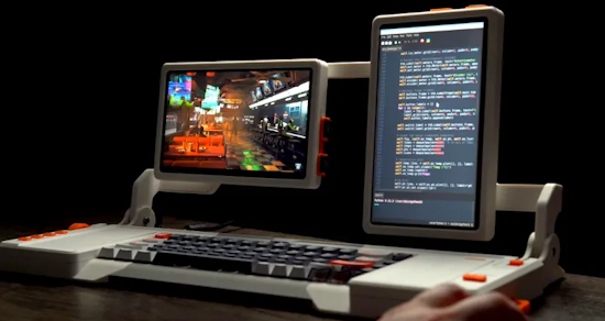 Dual-screen CyberDeck