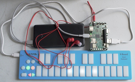 Fruit Jam Portable MIDI Synth