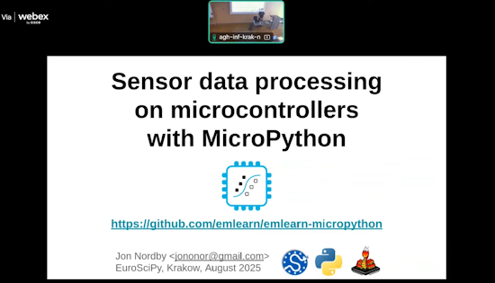 Sensor data processing for scientific applications