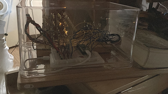 Two LED Cubes
