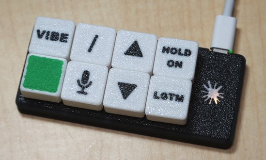 8 Key Vibe Coding Keyboard