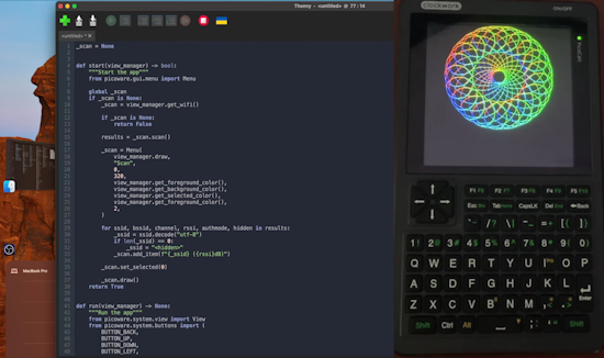 Dive into PicoCalc's WiFi Scanning with MicroPython