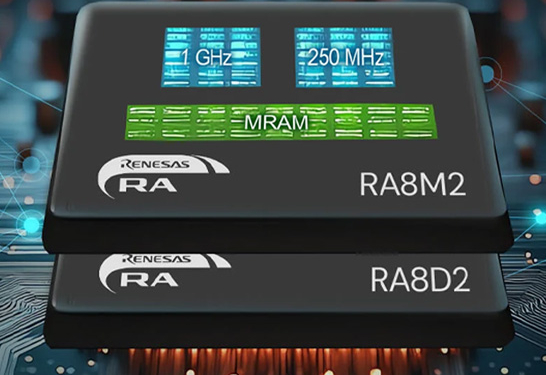 Renesas RA8D2 and RA8M2