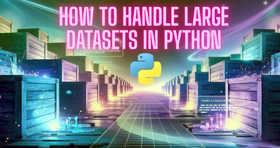 Large datasets in Python