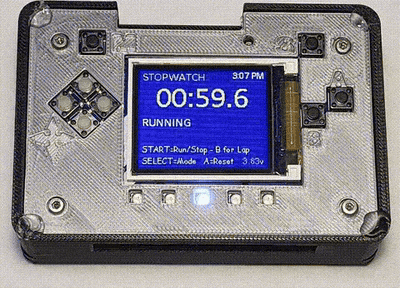 PyBadge Timer Box