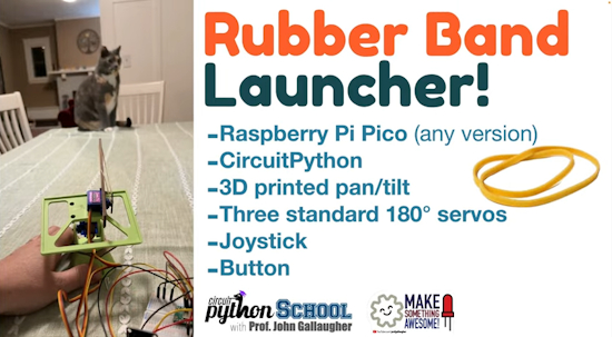 Rubber Band Launcher