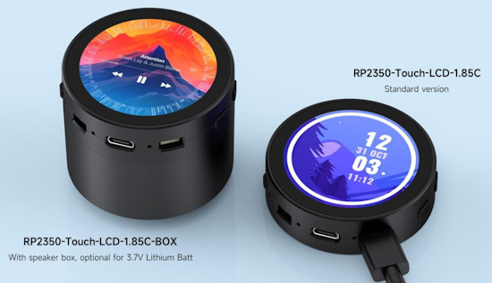 Waveshare RP2350-Touch-LCD-1.85C