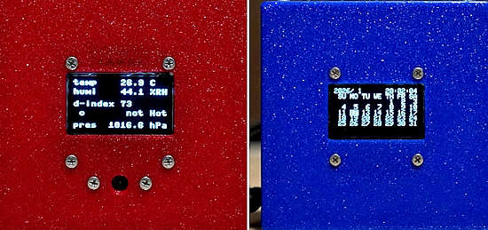 Raspberry Pi Pico temperature, humidity, and barometer