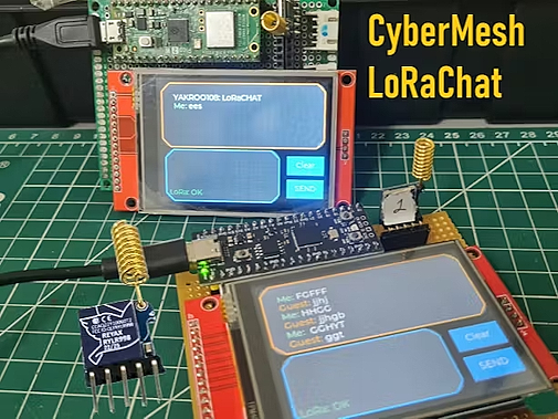 CyberMesh LoRaChat