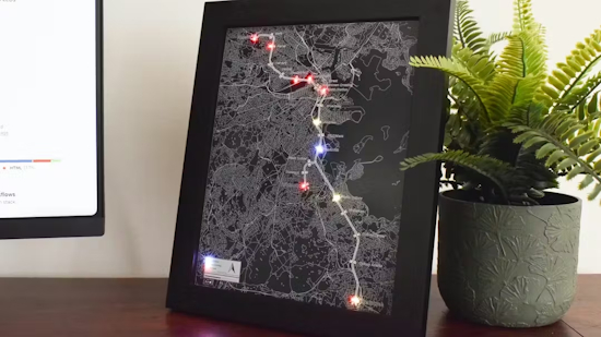 CharlieBoard Live Transit Display