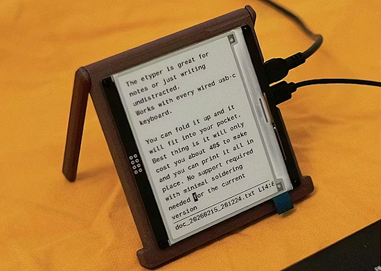 The $40 Digital Typewriter