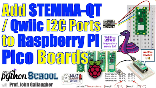 Raspberry Pi Pico & STEMMA-QT/Qwiic