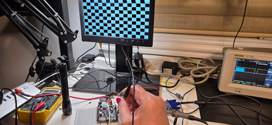 VGA video generation with CircuitPython