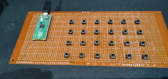 Minecraft input board