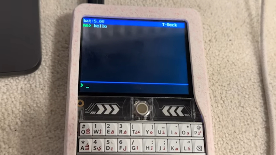 Reticulum LXMF messenger on T-Deck
