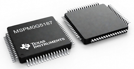 Texas Instruments MSPM0G5187 and AM13Ex MCUs