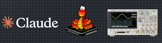 Claude + Oscilloscope: Agentic Hardware Testing