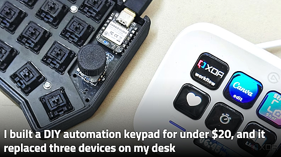 I built a DIY automation keypad for under $20, and it replaced three devices on my desk