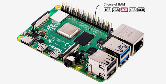 Raspberry Pi 4 3GB