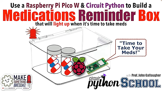 Medications reminder box