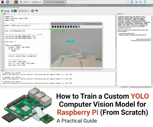 YOLO computer vision model