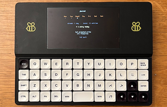 Bee Write Back journal