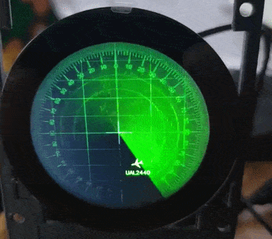 Mini airplane radar