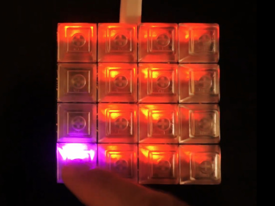 Colourful Macropad With Audio Using Pimoroni Keybow 2040 and Adafruit STEMMA Speaker (HID + MIDI Capable)