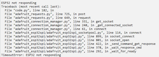 How to Re-initialize a Stuck ESP32 in CircuitPython
