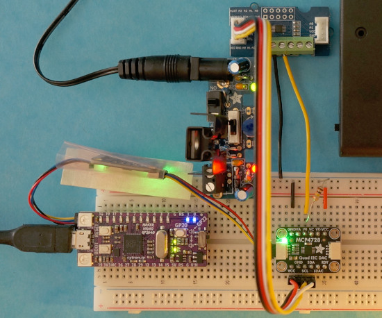 Measuring MCP4728 DAC Accuracy Using TI ADS1115 ADC and a Stable Power Supply