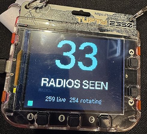 10,501 Radios in Seven Days: What a $69 Badge Heard at Summer Camp